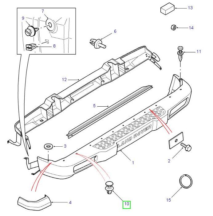 Rivet - Special - GENUINE LAND ROVER