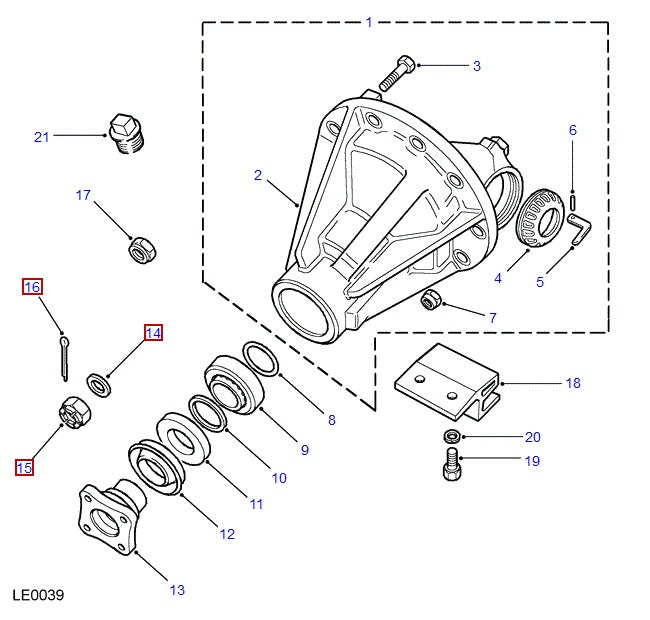 Kit Sujeción Corona - AG PARTS