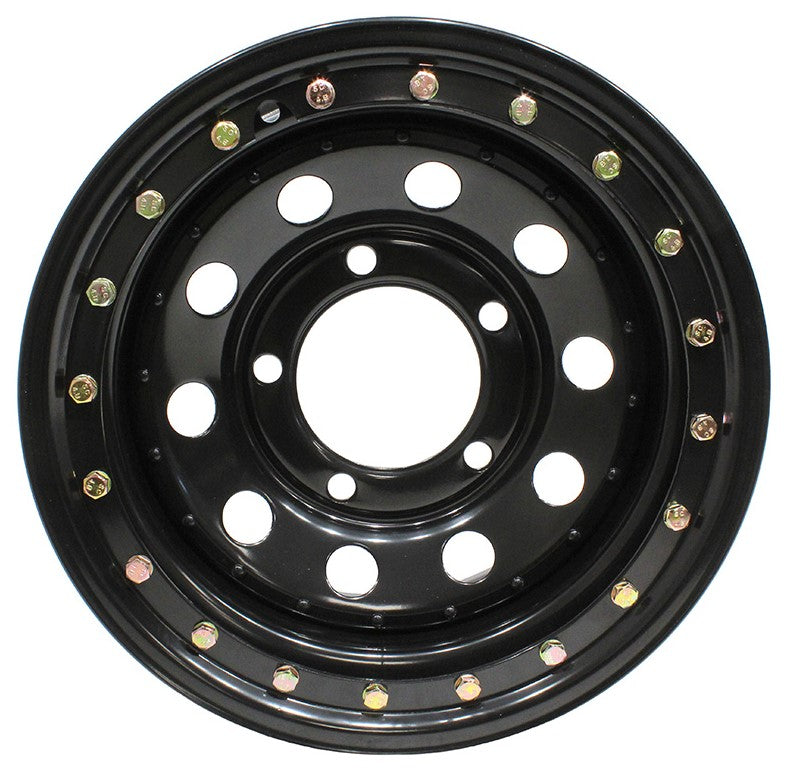 Porte en acier simulé Beadlock Terrafirma 8x16 ET0 DEF/D1/RRC