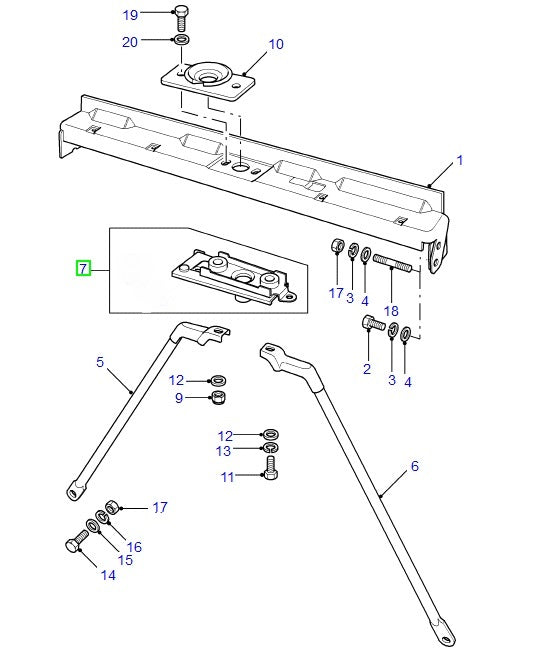 Grupo gancho-seguridad-capó - AG PARTS