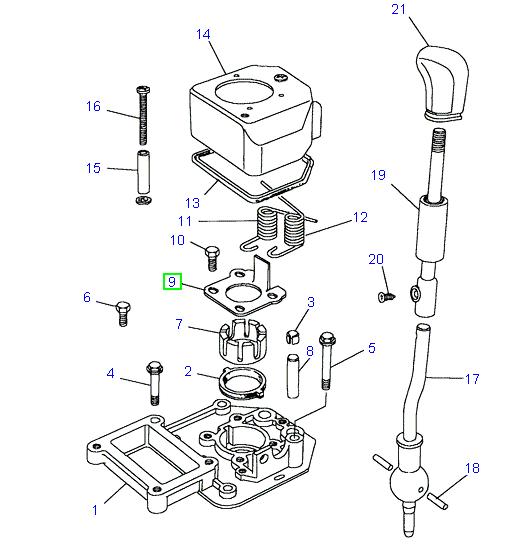 Gear Change Plate - ALLMAKES