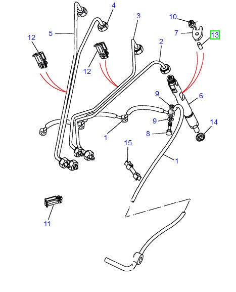 Pin Fuel Injection Clamp - ALLMAKES