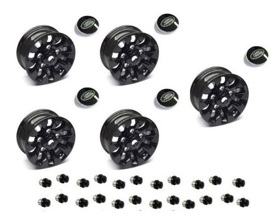 Kit 5 Llantas Aleación 16" Sawtooth - 16x7 - OFFSET +20mm - ALLMAKES