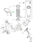 Rear Spring-Coil Brown / Orange - ALLMAKES