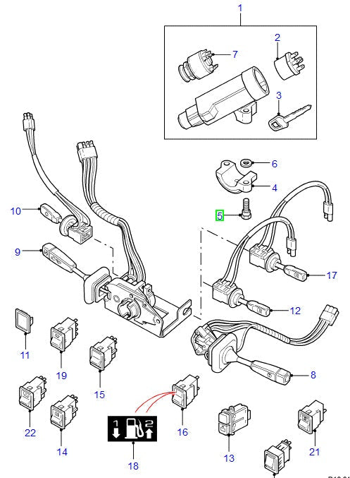 Sheer Bolt for Steering - EUROSPARE
