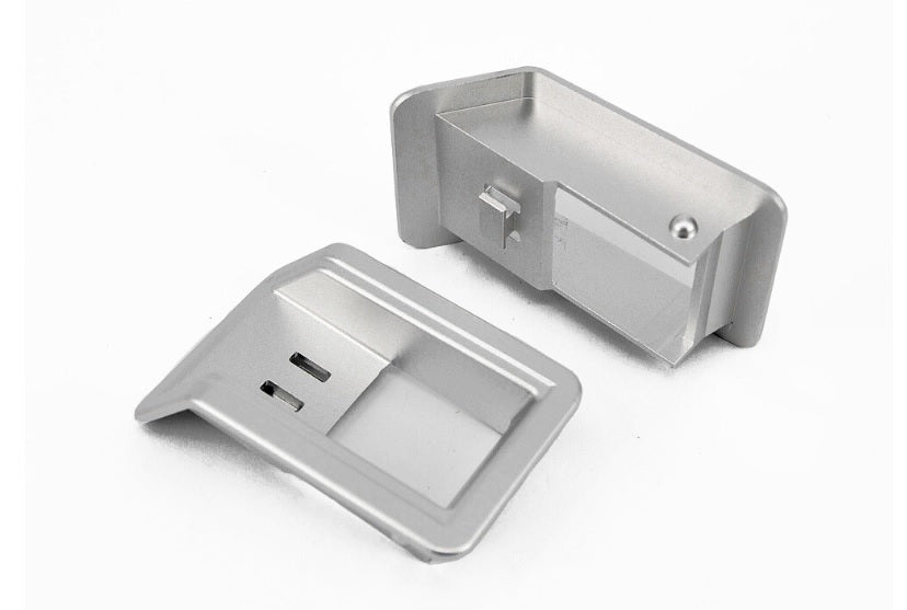 Plaque de serrure - Aluminium - Paire - LUCARI