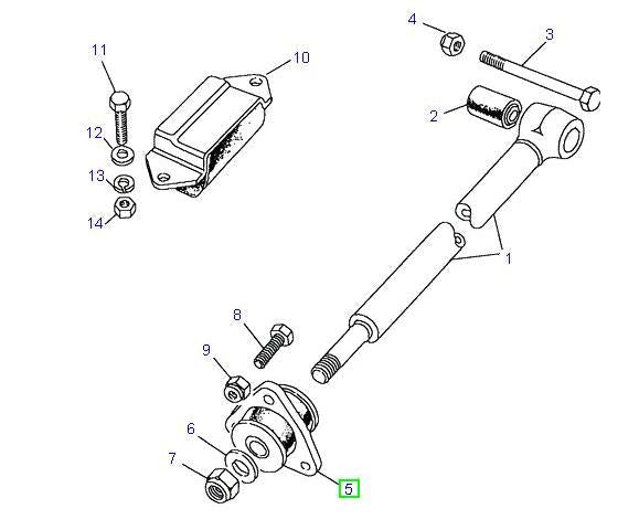 Bush link mounting - PR2 ALLMAKES