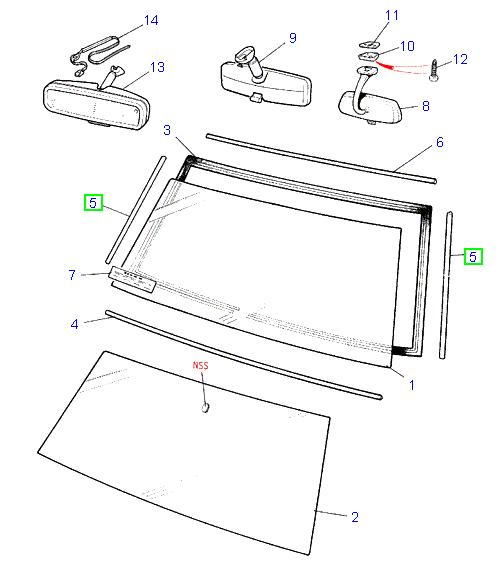 W/Screen Filler Strip side - ALLMAKES