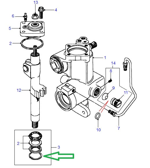 Circlip Caja Dirección - AG PARTS