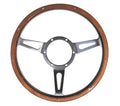Volant classique en bois avec jante - 15 pouces - Mountney