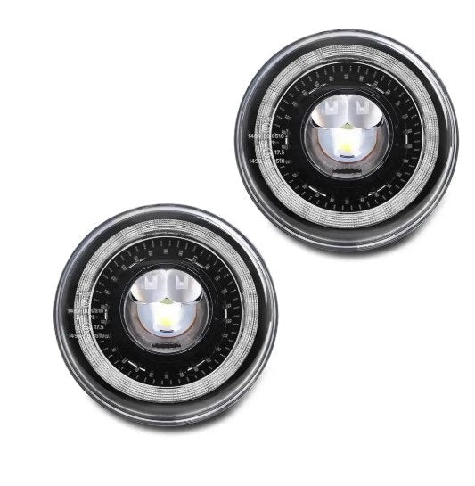 Pareja de Faros LED Iris 7" con Intermitente - AG PARTS