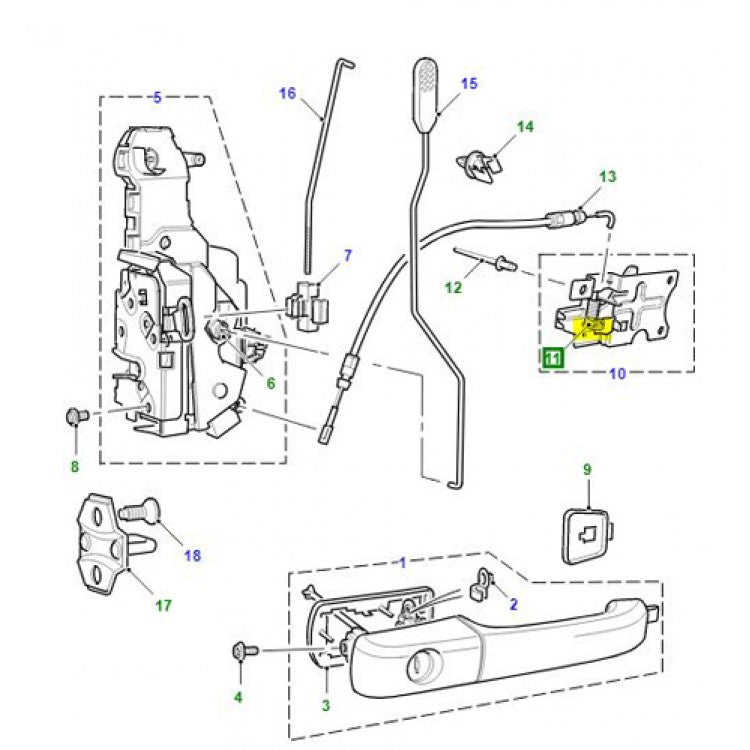 Clip - ORIGINAL LAND ROVER