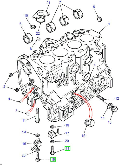 Boîtier de roulement de la valve du distributeur - ALLMAKES