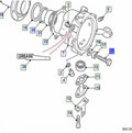 Tornillo M12X50 - 10 Unidades - ORIGINAL LAND ROVER