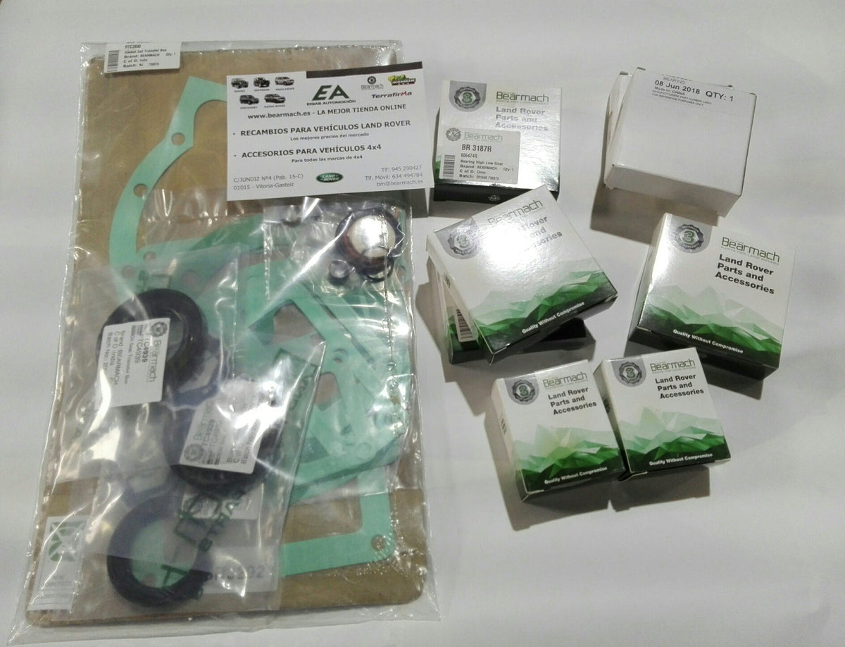 Kit Rodamientos + Juntas/Retenes - Caja Transfer LT230 - AG PARTS